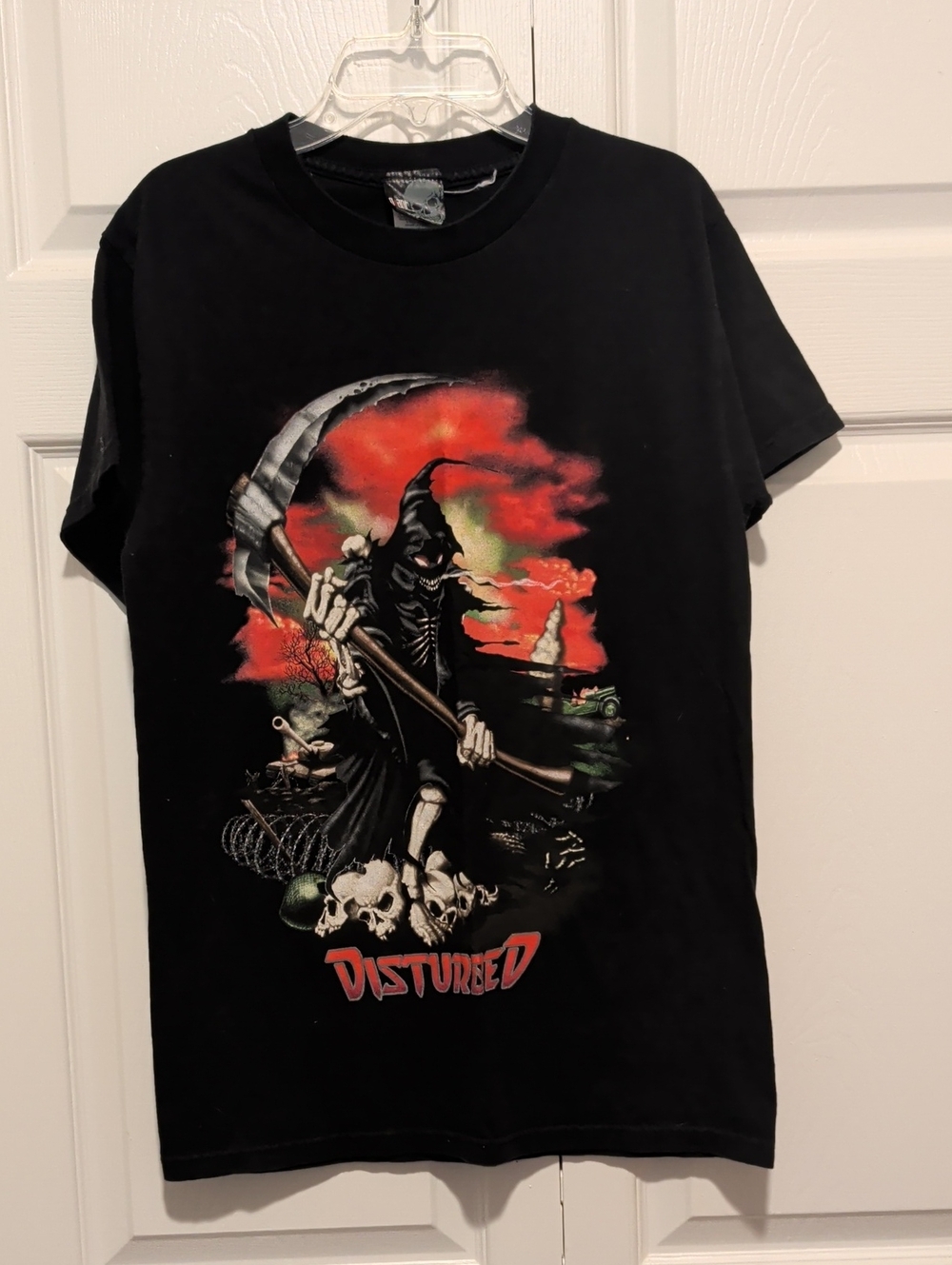 Disturbed Men’s Black Short Sleeve Crewneck Tee S
